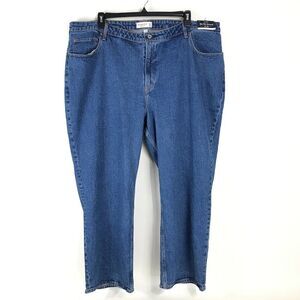 NEW Abercrombie & Fitch The '90s Relaxed High Rise Jeans Women's Plus Size 24S